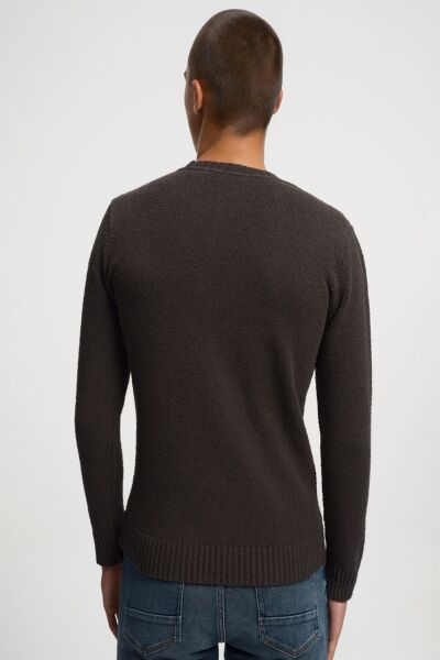 Loft 2033407 Haki Erkek Regular Fit Bisiklet Yaka Kazak