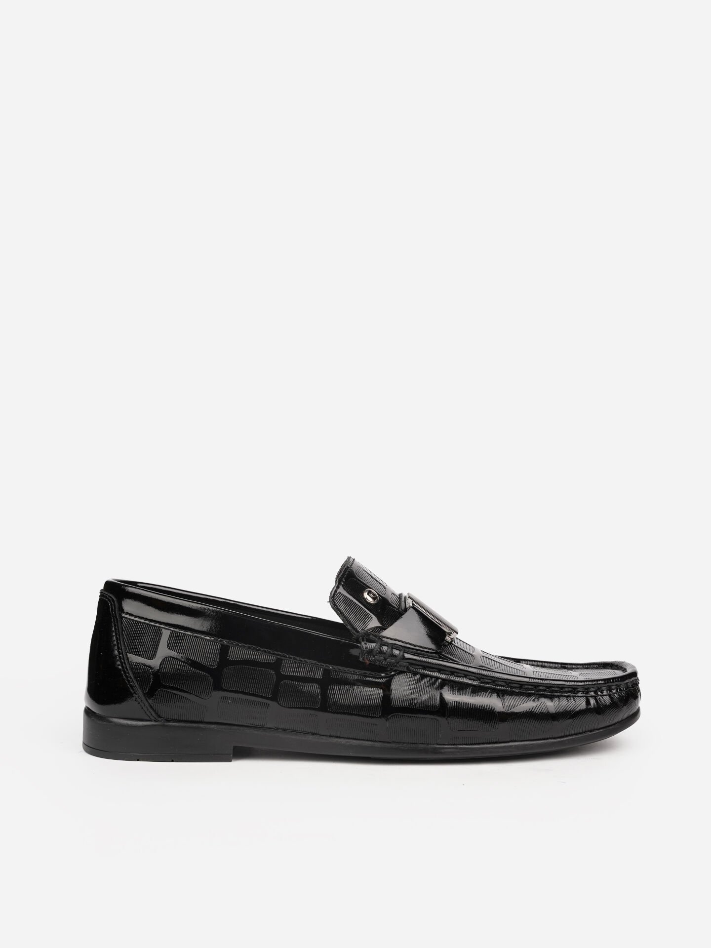 Pierre Cardin 25104 Loafer Rugan Deri Önü Tokalı Siyah Günlük Erkek Ayakkabı