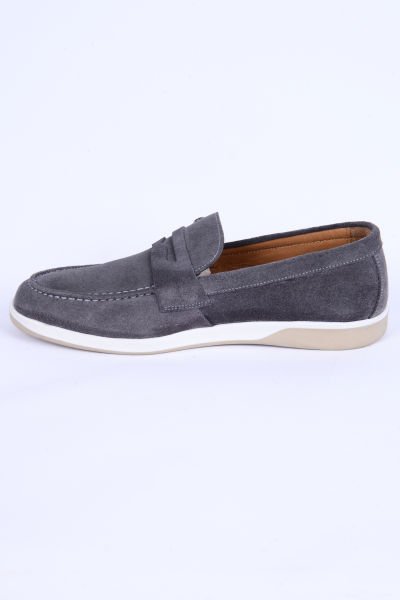Pierre Cardin 36508 Casual Süet Rahat Taban Gri Erkek Ayakkabı