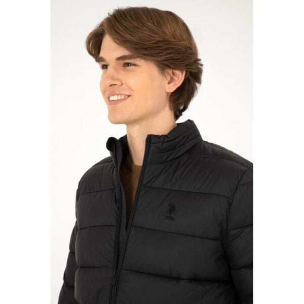 U.S Polo1946052 Siyah Erkek %100 Polyamid Şişme Mont