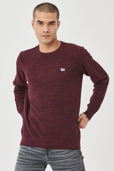 Lee L212149810  Erkek Bordo Kazak