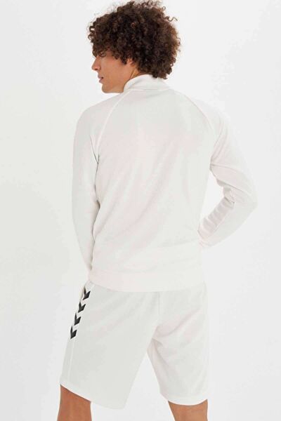Hummel 921133-9003 Erkek Beyaz Sweatshirt