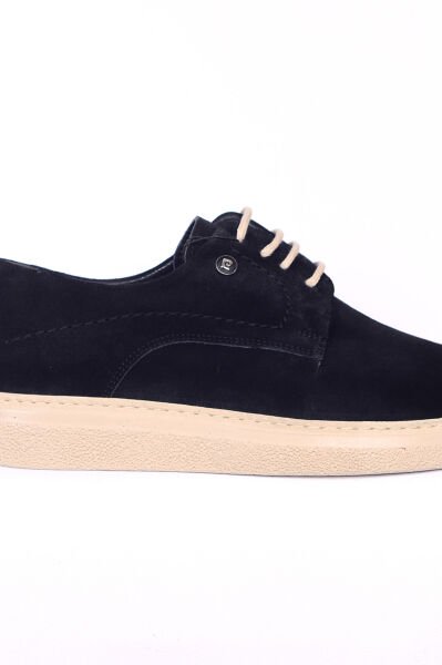 Pierre Cardin 160842 EXCLUSIVE Siyah Süet Yüksek Taban Günlük Erkek Ayakkabı