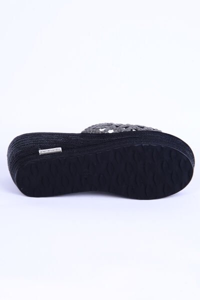 Pierre Cardin 3530 Hasır Rahat Taban Platin Günlük Kadın Terlik