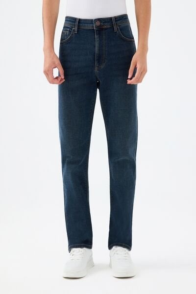 Loft LF2038742 Mavi Erkek Terrybrown Slim Fit Kot Pantolon