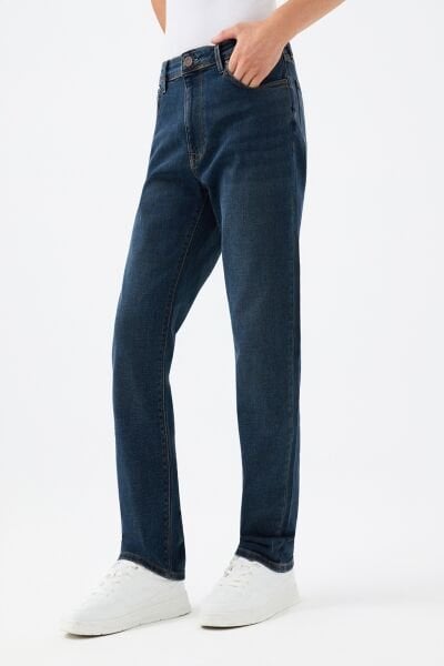 Loft LF2038742 Mavi Erkek Terrybrown Slim Fit Kot Pantolon
