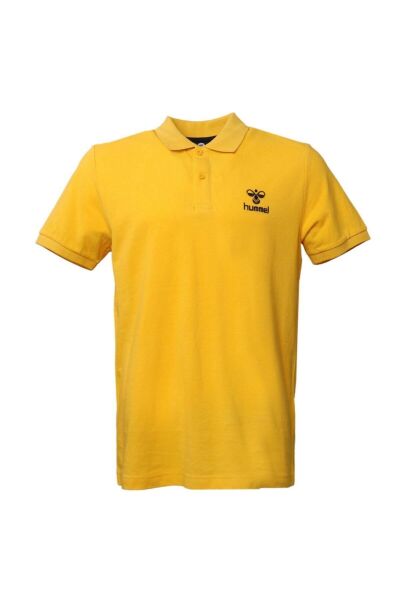 Hummel 911280 Erkek Sarı Polo Yaka T-shırt