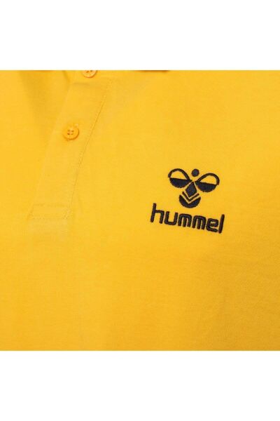 Hummel 911280 Erkek Sarı Polo Yaka T-shırt