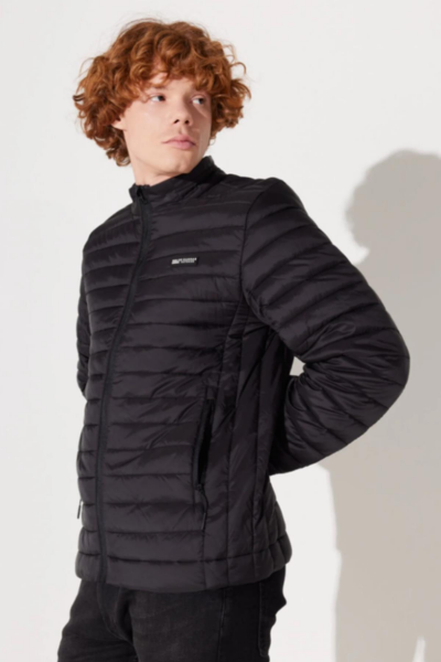 Lee L232521001 Siyah Erkek Şişme Mont