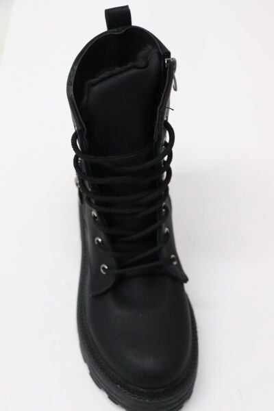 Ayakmod Bel2220ZN Kadın Siyah Cilt Bot