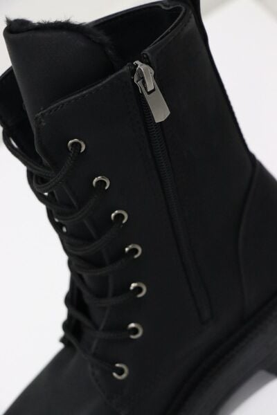 Ayakmod Bel2220ZN Kadın Siyah Cilt Bot