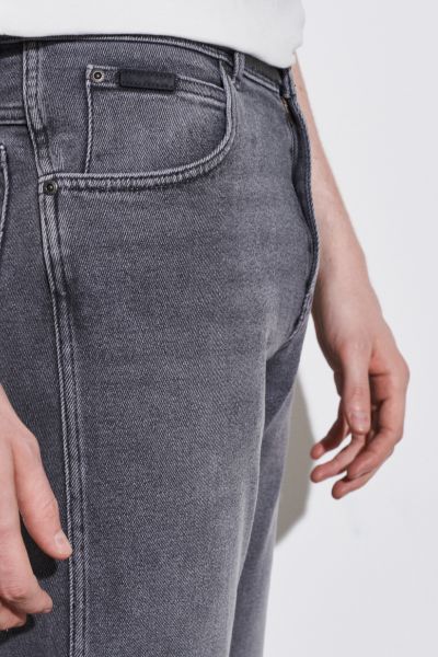 Wrangler W12S3051U Gri Erkek Texas Slim Kot Pantolon