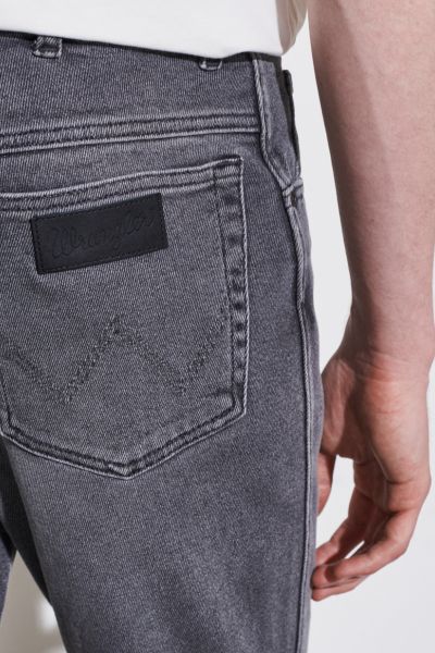 Wrangler W12S3051U Gri Erkek Texas Slim Kot Pantolon