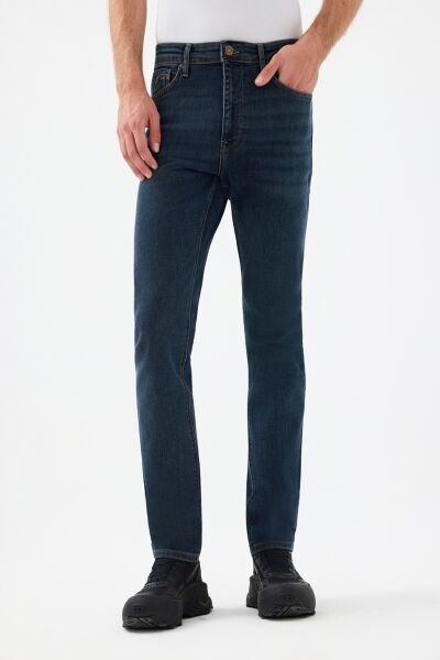 Loft LF2038394 Mavi Erkek Ricardo Slim Fit Nefes Alan Kumaş Esnek Kot Pantolon
