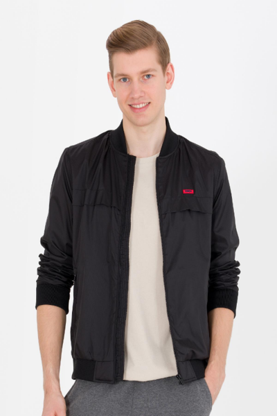 U.S Polo 1579082 Siyah Sentetik Erkek Mont