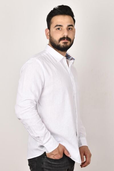 Wrangler W221085102  Erkek Beyaz  Gömlek