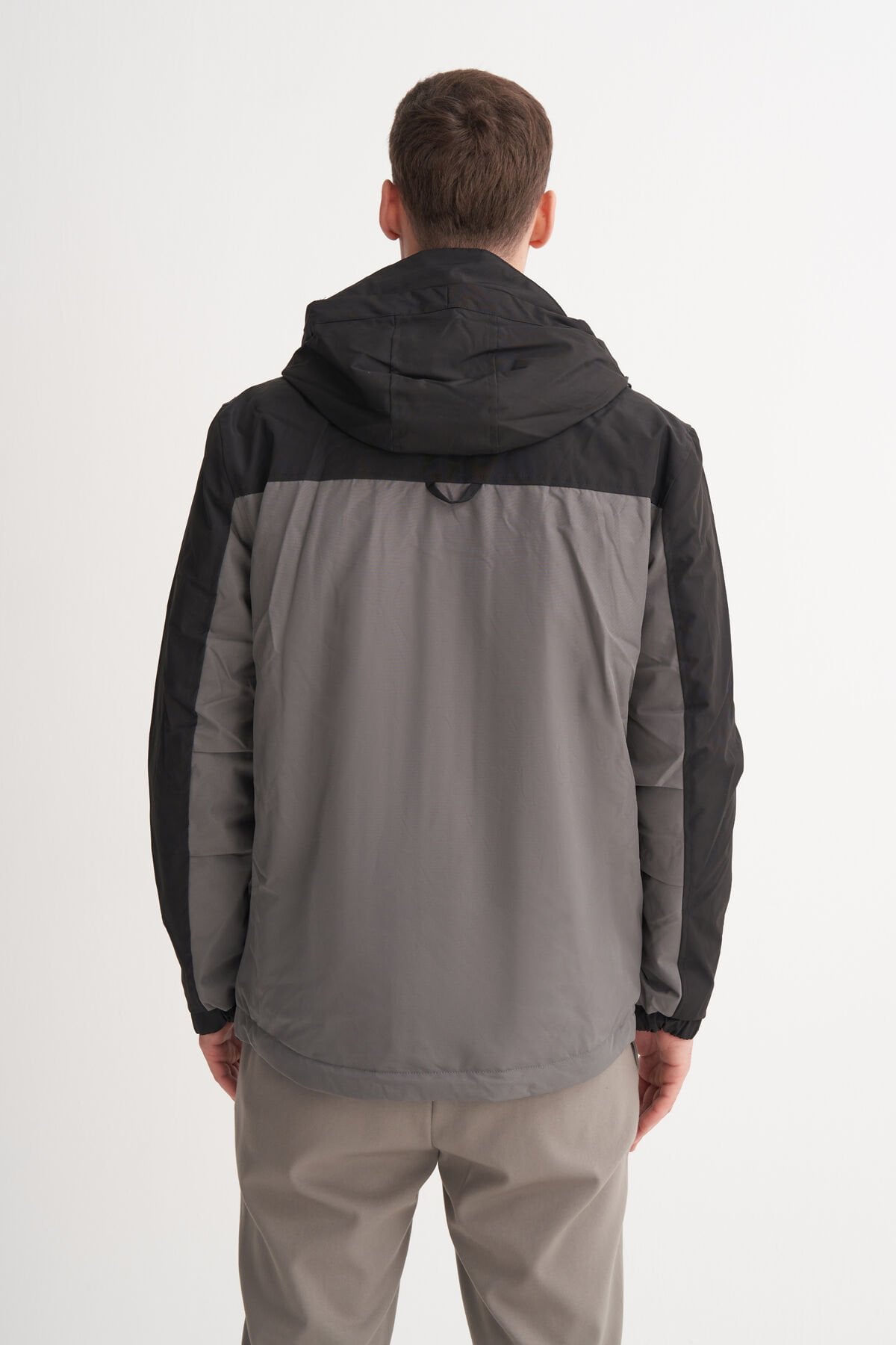 Cazador 13270 Siyah Erkek Çift Renkli Mikro Mont