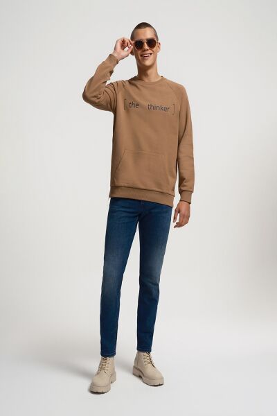 Loft 2032668 Ricardo Lacivert  Erkek Kot  Pantolon