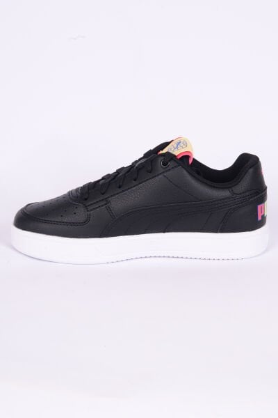 Puma 395648-02 Caven 2.0 Ready Set Jr Deri Rahat Taban Bağcıklı Esnek Rahat Siyah Günlük Erkek Sneaker Spor Ayakkabı
