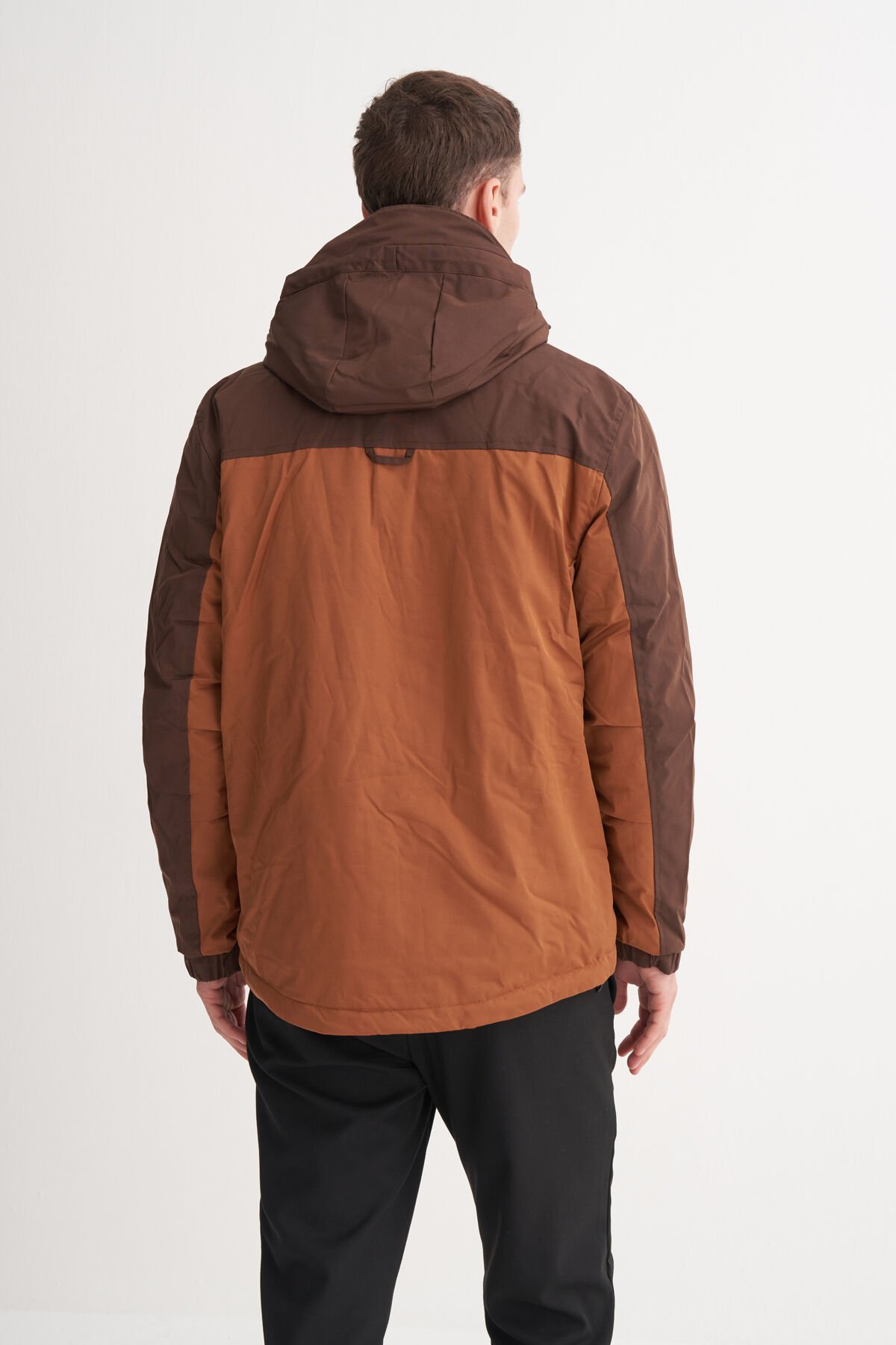 Cazador 13270 Kahve Erkek Çift Renkli Mikro Mont