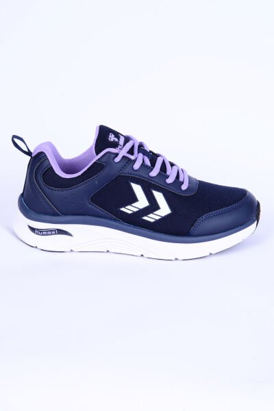 Hummel 900462-7451 Avila Fileli Şevron Detay Faylon Taban Esnek Hafif Yüksek Taban Lacivert Günlük Kadın Spor Ayakkabı