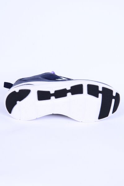 Hummel 900462-7451 Avila Fileli Şevron Detay Faylon Taban Esnek Hafif Yüksek Taban Lacivert Günlük Kadın Spor Ayakkabı