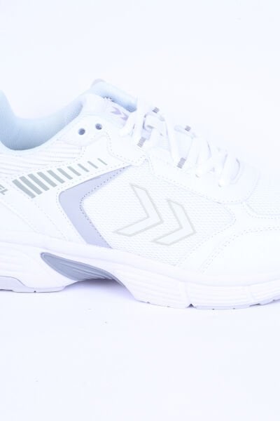 Hummel 900362-9001 Pera Suni Deri Fileli Faylon Taban Rahat Esnek Hafif Beyaz Günlük Unisex Spor Ayakkabı