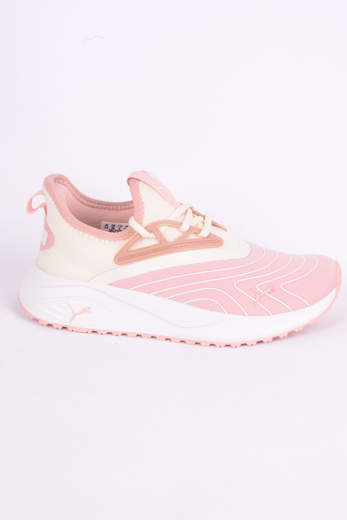 Puma 39523802 Pacer Beauty Fileli Rahat Taban Esnek Yüksek Taban Hafif Bağcıklı Desenli Esnek Kadın Günlük Spor Ayakkabı