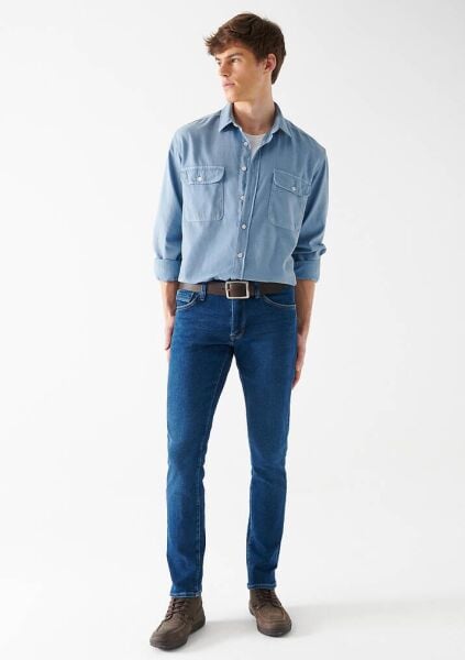 Mavi M0042234788 JAKE Dark 90'S TOKK Lacivert Erkek Kot Pantolon