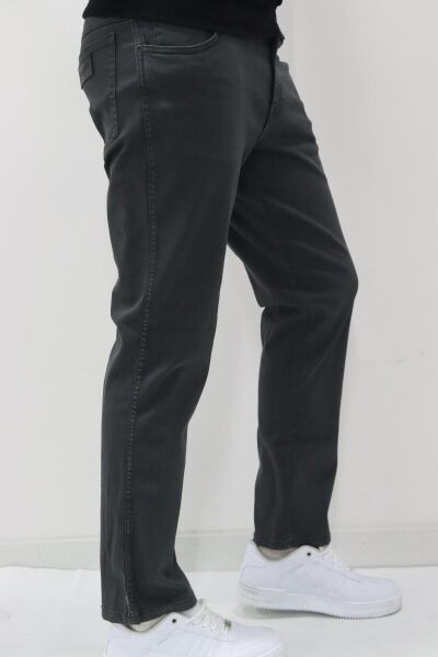 Wrangler W12S004003 Erkek Antrasit Texas Slim  Kot Pantolon