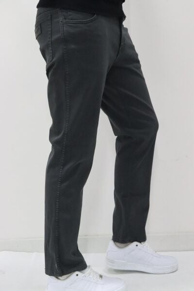 Wrangler W12S004003 Erkek Antrasit Texas Slim  Kot Pantolon