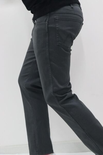 Wrangler W12S004003 Erkek Antrasit Texas Slim  Kot Pantolon