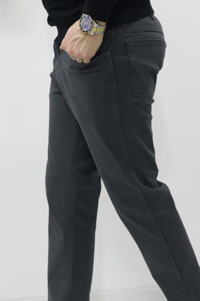 Wrangler W12S004003 Erkek Antrasit Texas Slim  Kot Pantolon