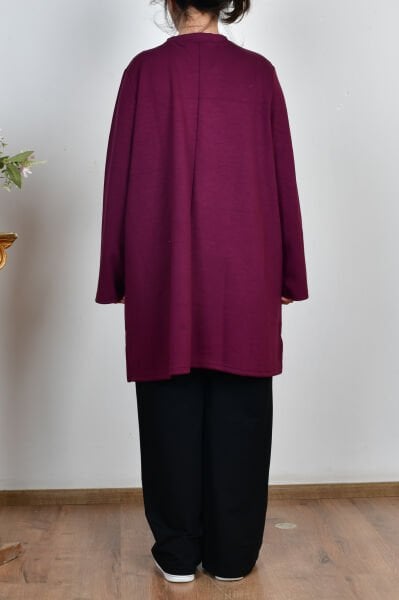 Allday B50310A9 Siyah Kadın  İnci İşlemeli Tunik