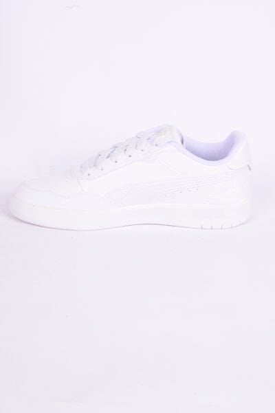 Puma 38937101 Court Ultra Lite Deri Rahat Taban Bağcıklı Rahat Hafif Esnek Beyaz Günlük Unisex Ayakkabı