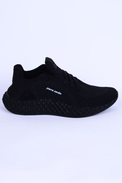 Pierre Cardin 30680 Fileli Rahat Taban Esnek Siyah Günlük Kadın Spor Ayakkabı