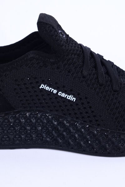 Pierre Cardin 30680 Fileli Rahat Taban Esnek Siyah Günlük Kadın Spor Ayakkabı