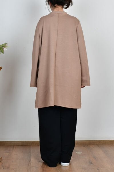 Allday B50310A9 Vizon Kadın  İnci İşlemeli Tunik