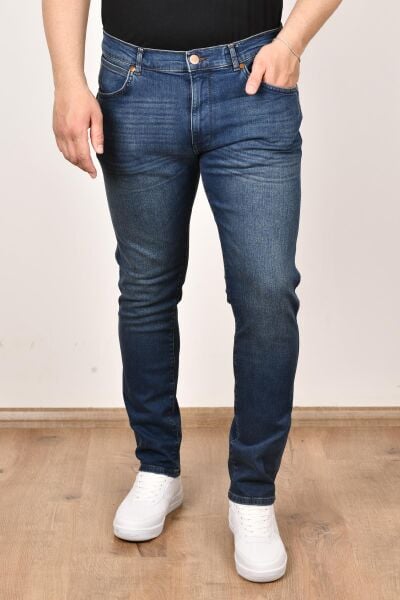 Wrangler W18SCV39X Larston Lacivert Erkek Kot Pantolon