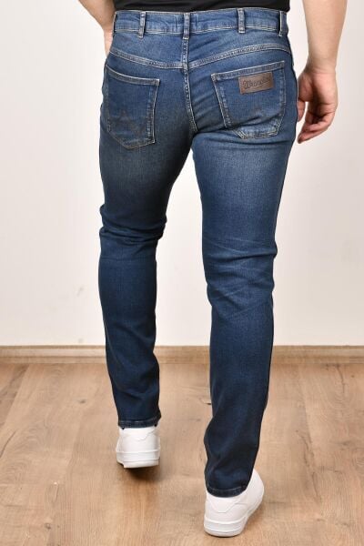 Wrangler W18SCV39X Larston Lacivert Erkek Kot Pantolon