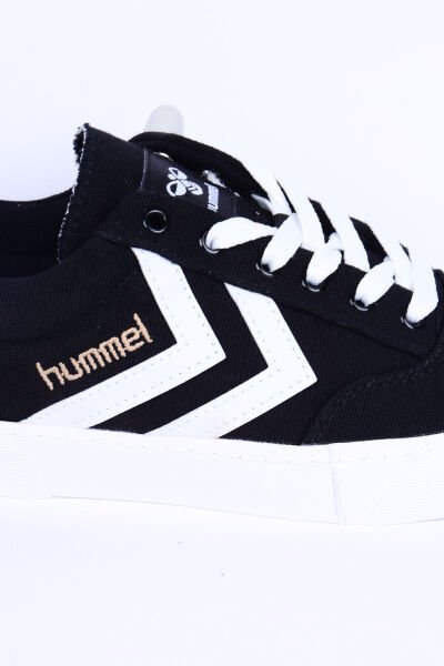 Hummel 900521-2001 Wivo Kumaş File Detaylı Kauçuk Taban Rahat Hafif Esnek Siyah Günlük Unisex Sneaker Ayakkabı