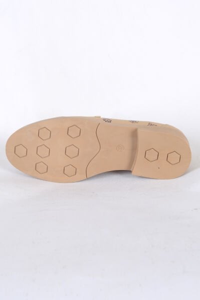 Pierre Cardin 54117  Bej Kadın Rahat Taban Laofer Ayakkabı