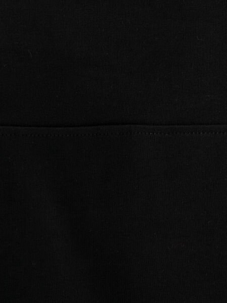 Loft 2039582 Siyah Erkek Kabartmalı Küçük Yazılı Bisiklet Yaka T-Shirt