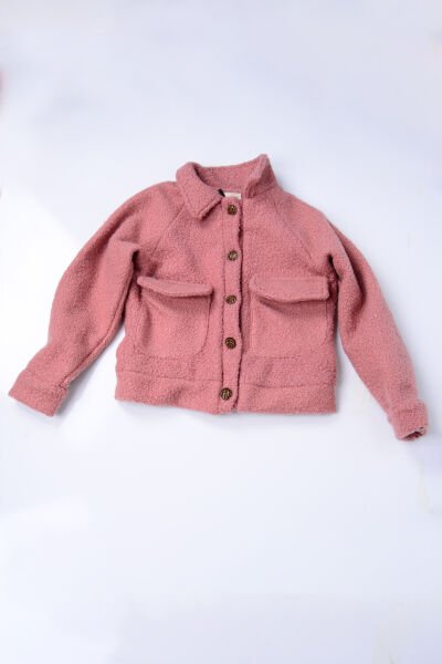 Hanece Kids 2085 9-13 Yaş Pudra Kız Çocuk Mont