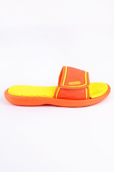 Akınalbella C015.Z.403 Sarı-Turuncu Kadın Cıtcıtlı Terlik
