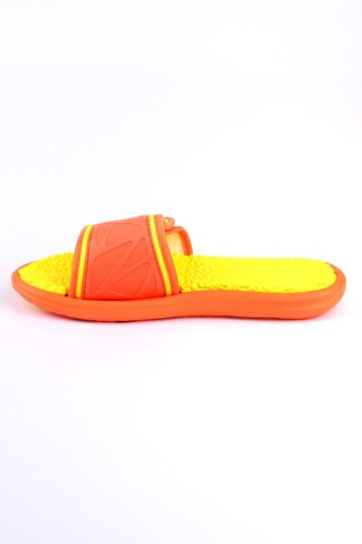 Akınalbella C015.Z.403 Sarı-Turuncu Kadın Cıtcıtlı Terlik