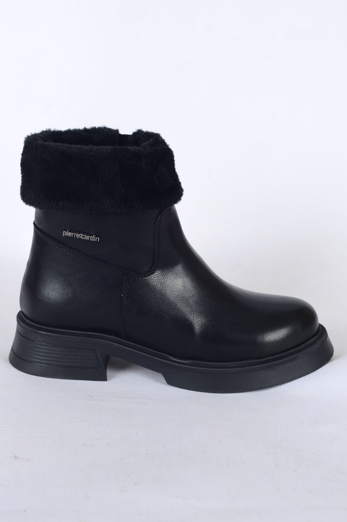 Pierre Cardin 55268 Siyah Kadın Cilt Yarım Bot