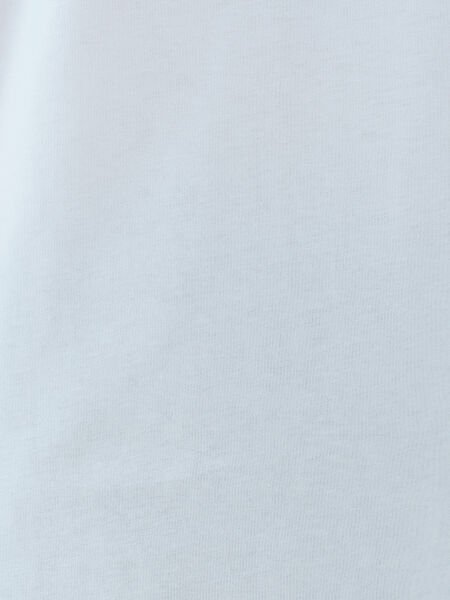 Loft LF2039006 Beyaz Erkek Loft Baskılı Bisiklet Yaka T-shirt