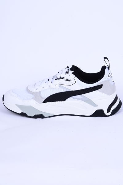Puma 389289-01 Trinity Fileli Yüksek Taban Rahat Ortopedik Taban Esnek Beyaz Günlük Erkek Spor Ayakkabı