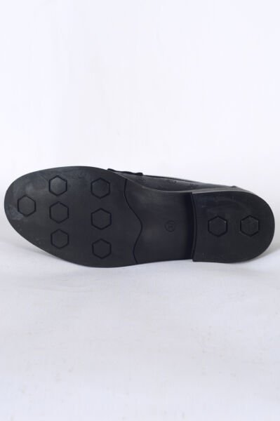 Pierre Cardin 54117  Siyah Kadın Rahat Taban Laofer Ayakkabı